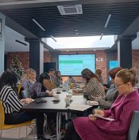 Spotkanie robocze z Wydziałem Projektów EFS+ w zakresie Procedury wyboru i oceny Grantobiorców w ramach EFS+ w biurze LGD...