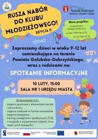 Plakat- spotkanie informaycjne