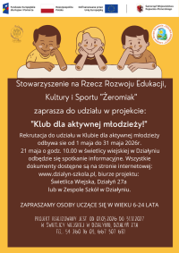 plakat rekrutacyjny