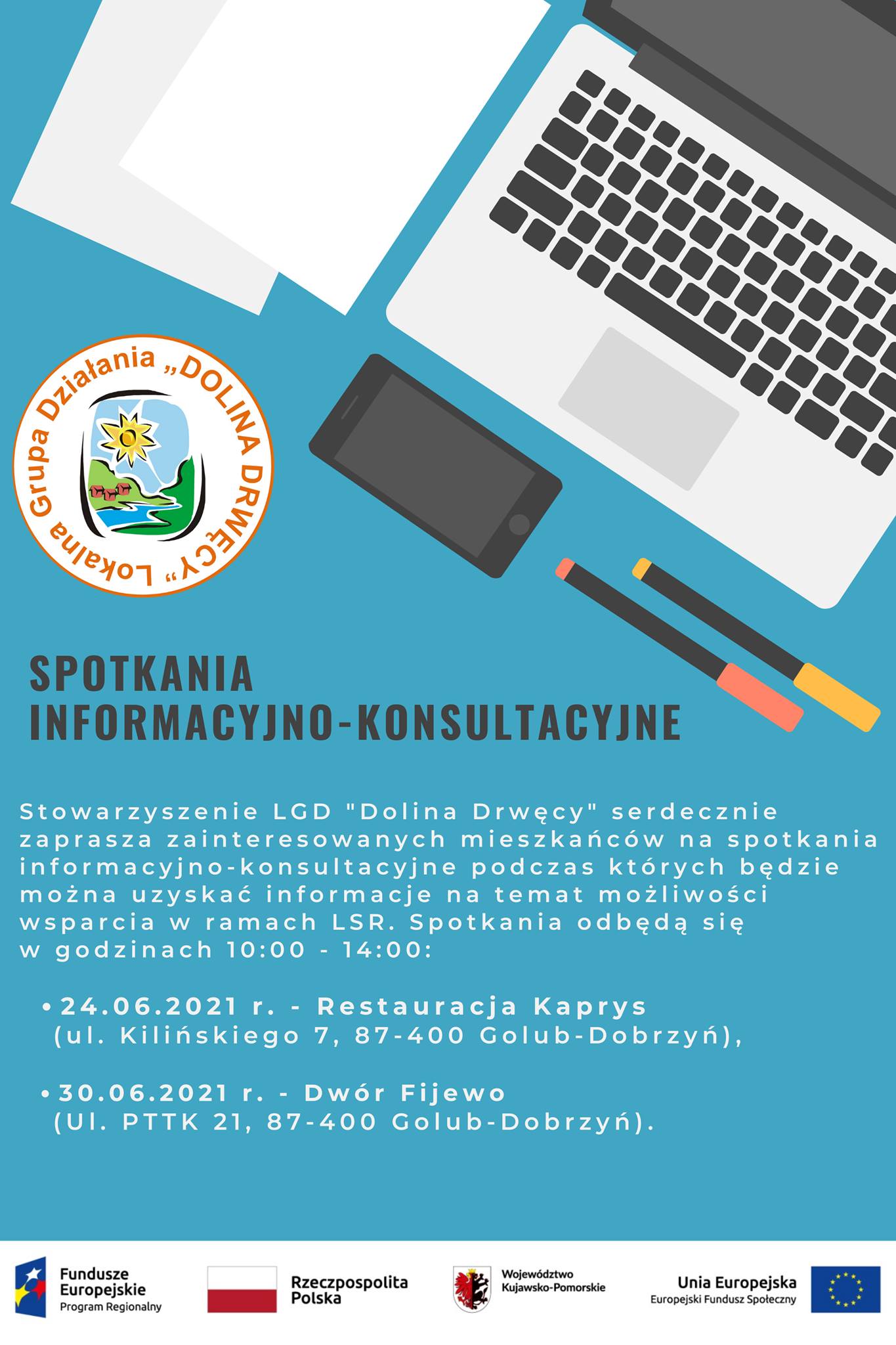 Zapraszamy na spotkania informacyjno-konsultacyjne!!!