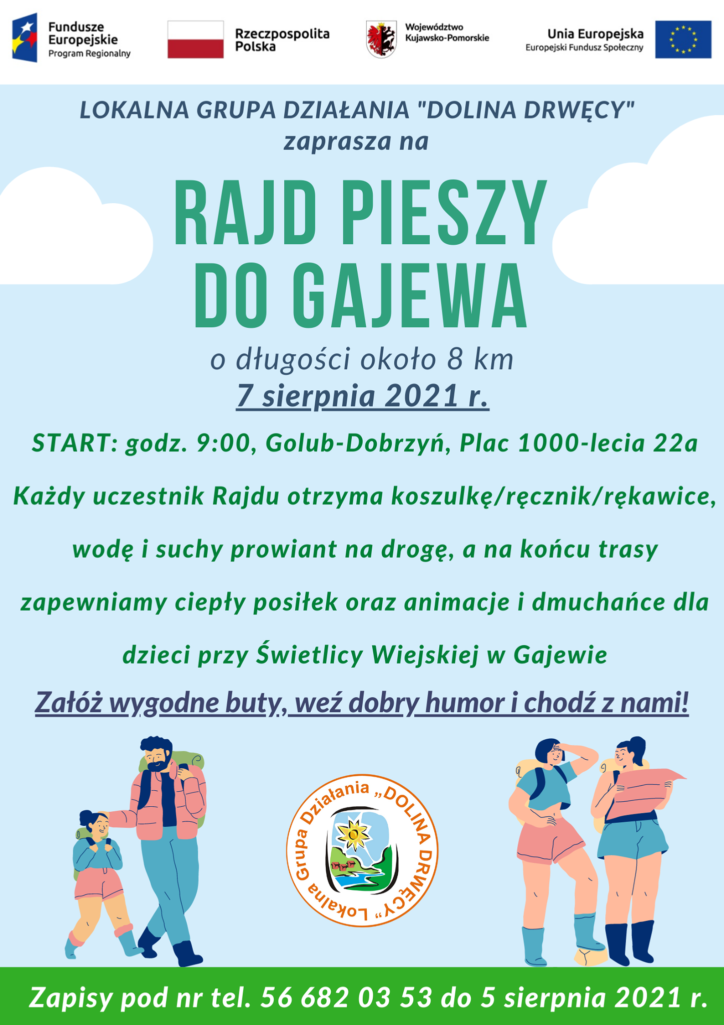 Rajd Pieszy do Gajewa!