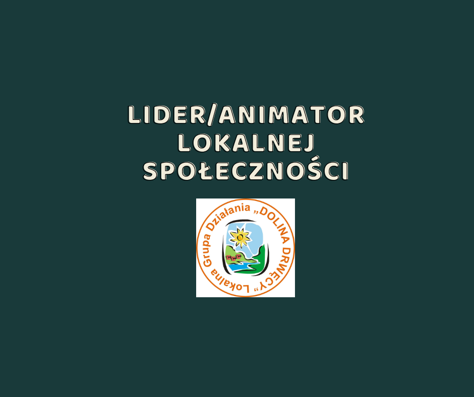 Ogłoszenie o naborze wniosków nr 6/2021/G - lider/animator aktywności lokalnej oraz obywatelskiej, inne rozwiązania w zakresie organizowania społeczności lokalnej i animacji społecznej