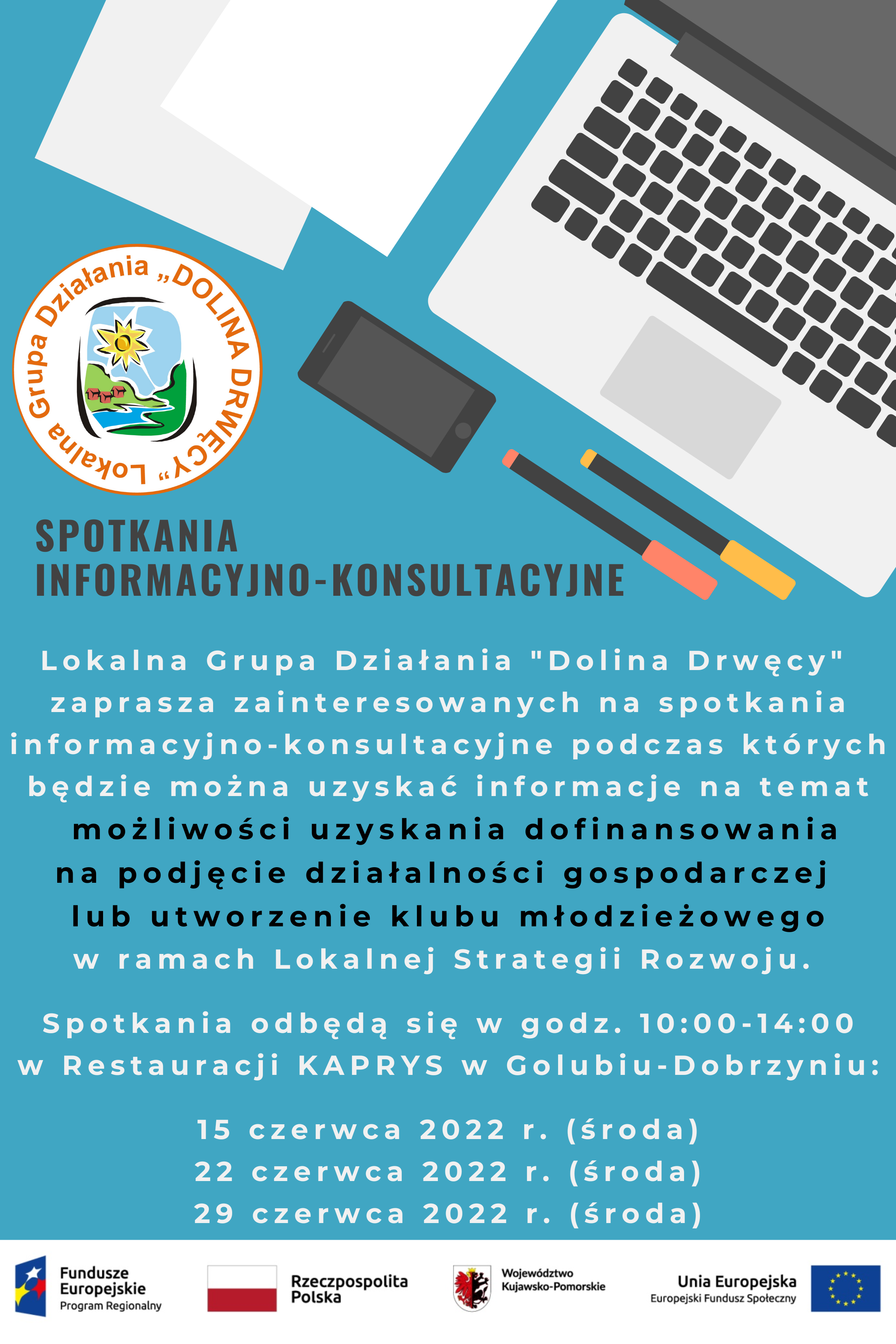 Serdecznie zapraszamy na spotkania informacyjno-konsultacyjne w czerwcu!