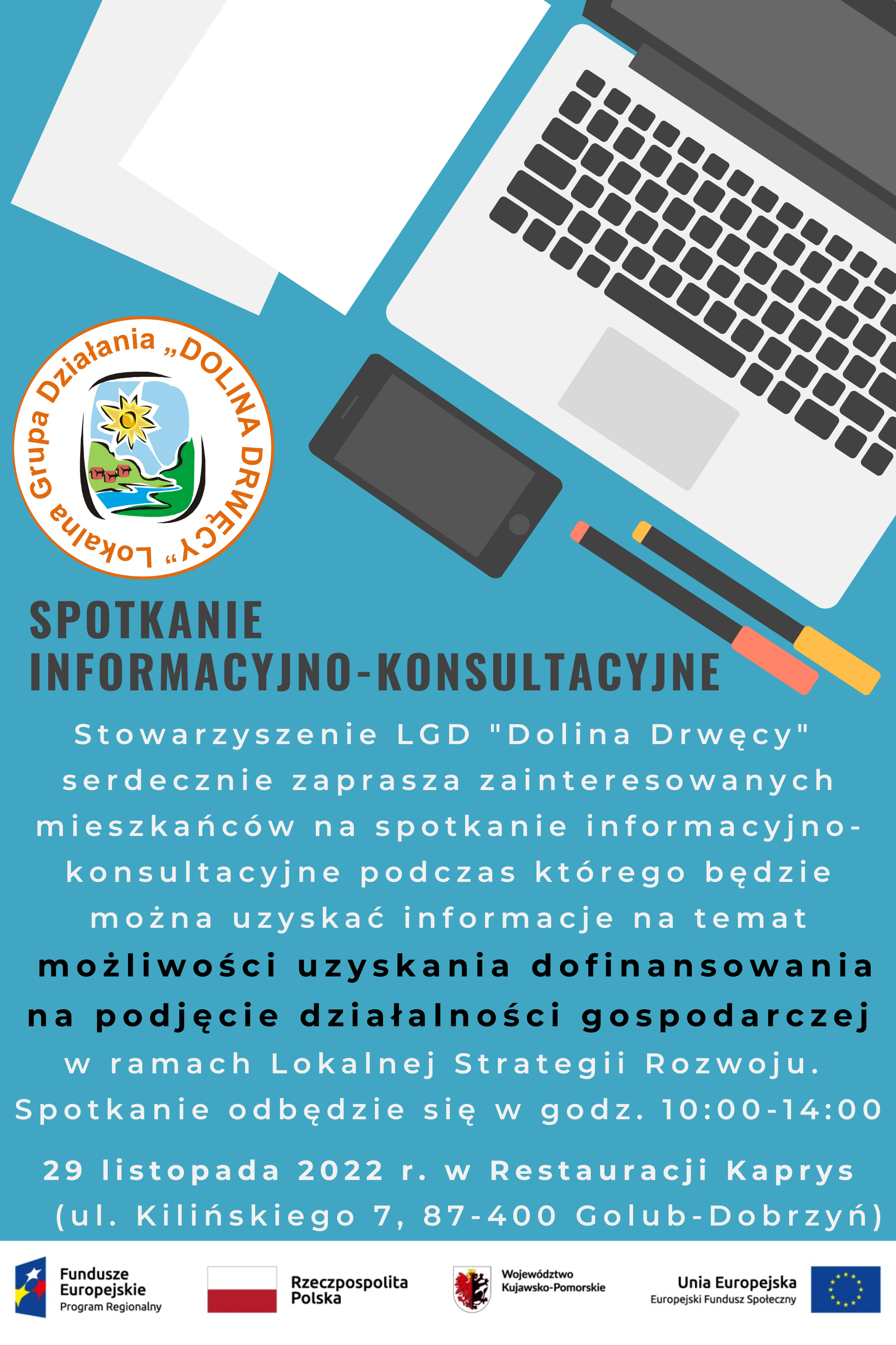 Serdecznie zapraszamy na spotkanie informacyjno-konsultacyjne!