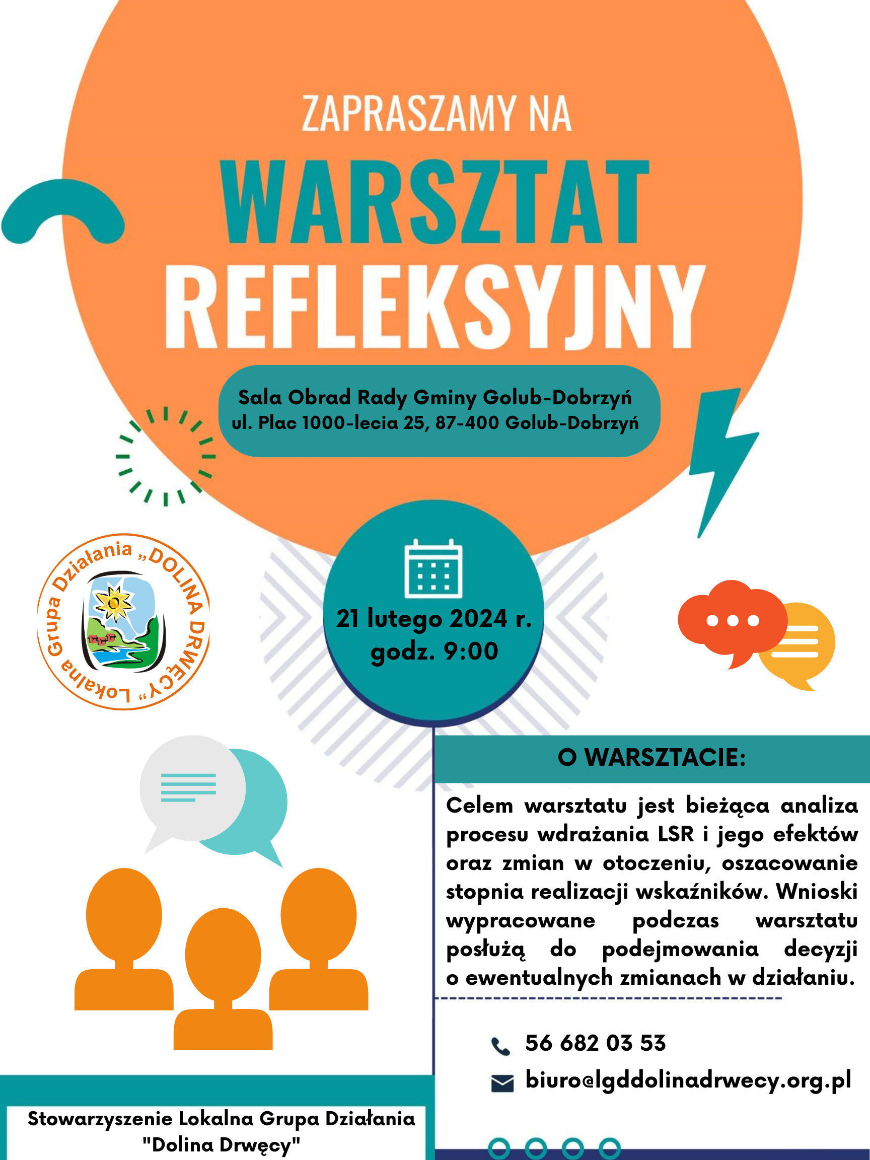 Zapraszamy na warsztat refleksyjny!